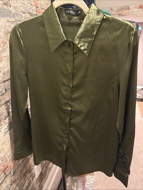 Ivy rose satin shirt